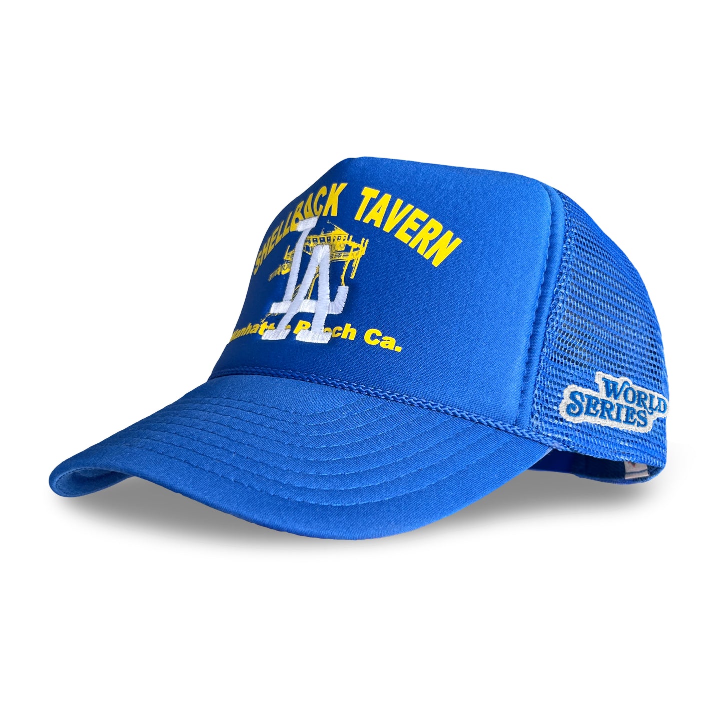 Las Conchas Hat (Blue/Gold/White)