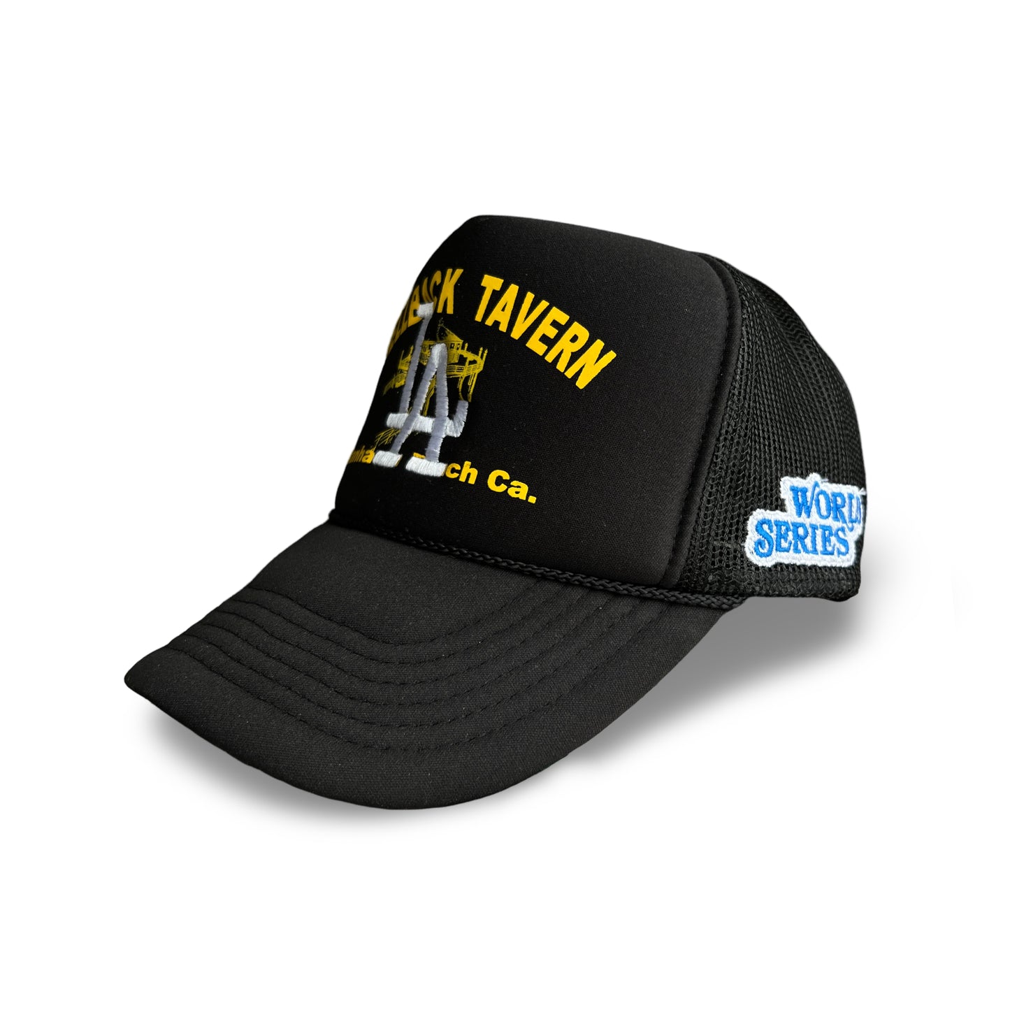Las Conchas Hat (Black/Gold/White)