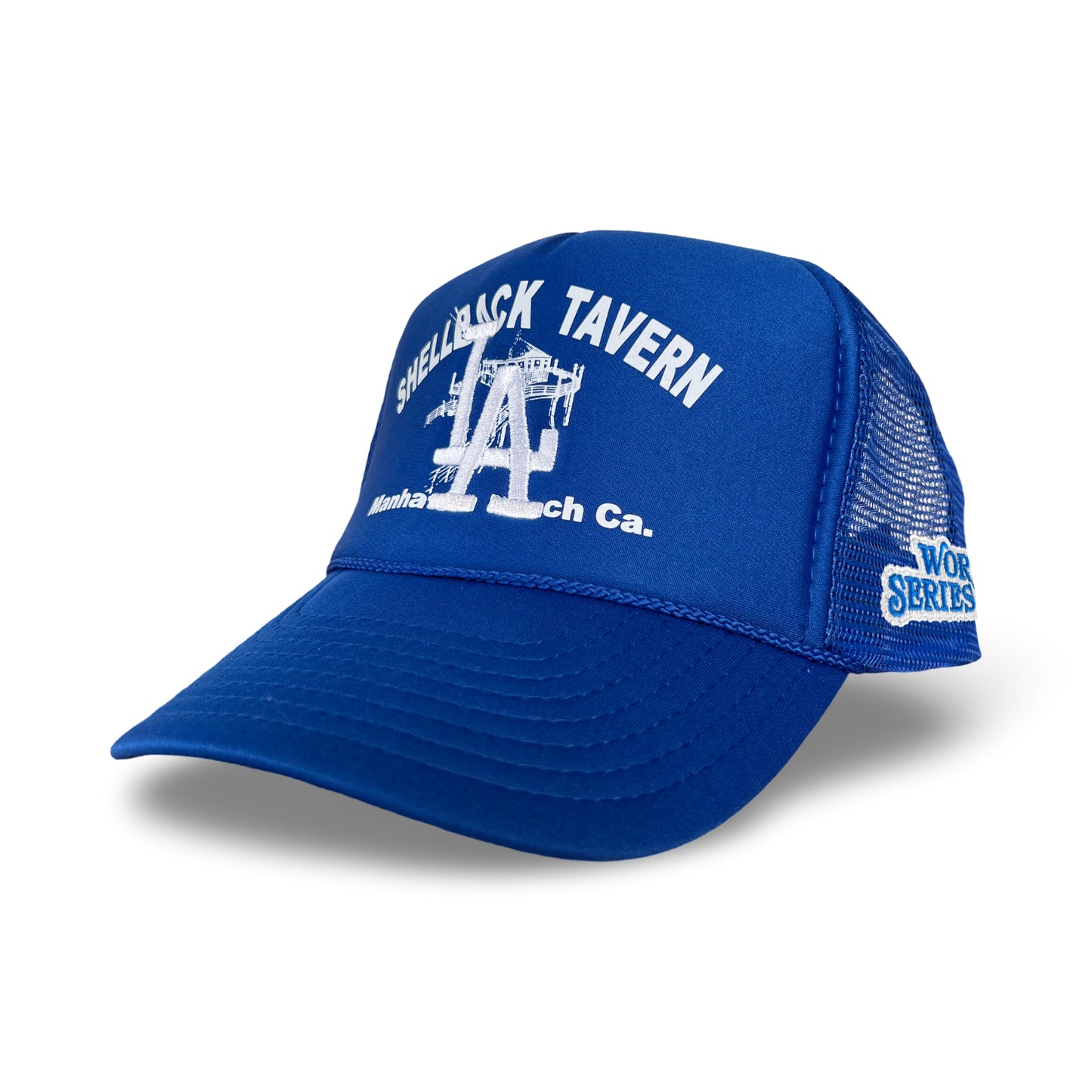 Las Conchas Hat (Blue/White/White)