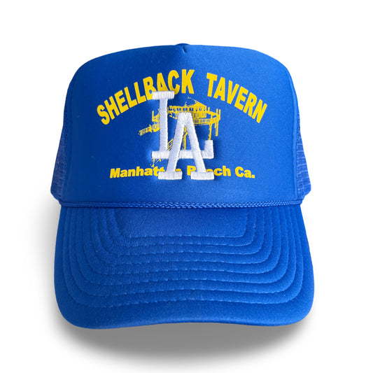 Las Conchas Hat (Blue/Gold/White)