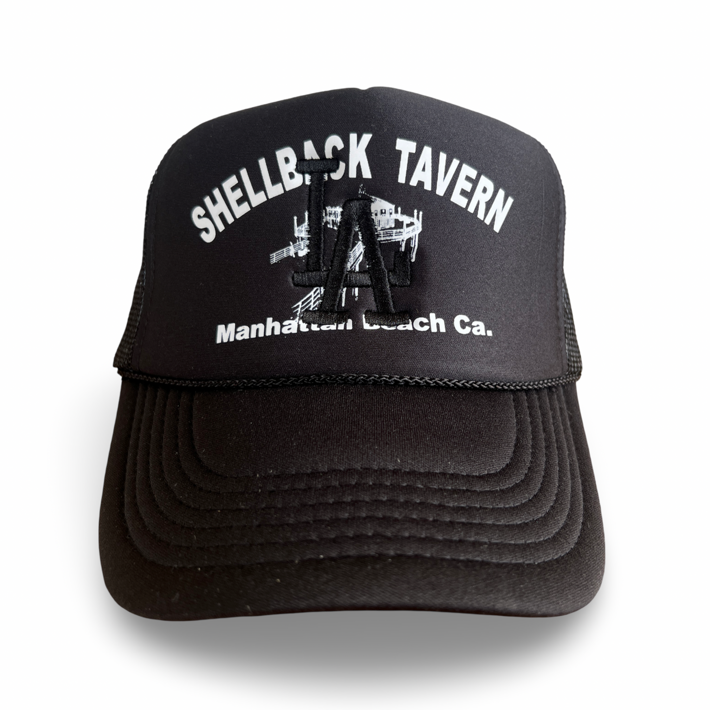 Las Conchas Hat (Black/White/Black)