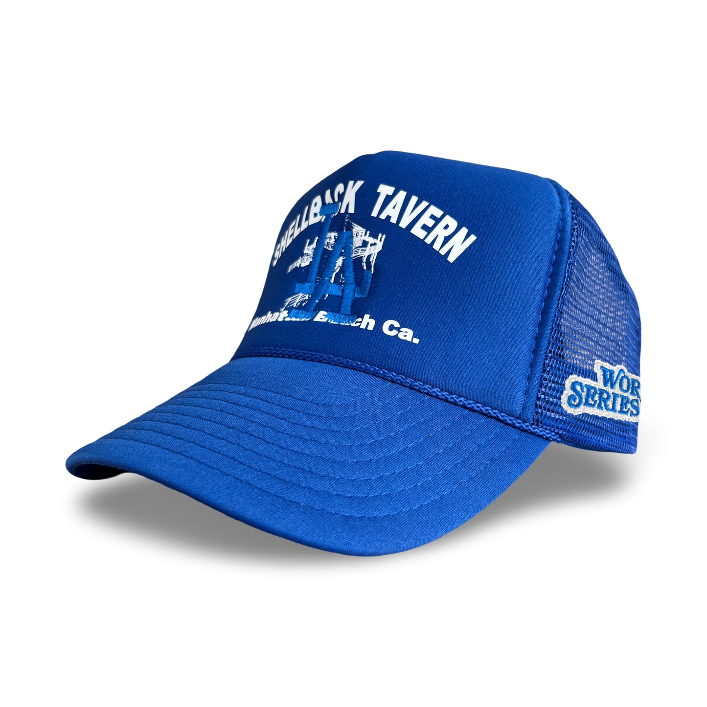 Las Conchas Hat (Blue/White/Blue)