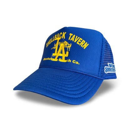 Las Conchas Hat (Blue/Gold/Gold)